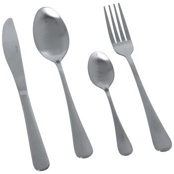 Set 24 Stainless Steel Cutlery - 18/0 Satin - Marta