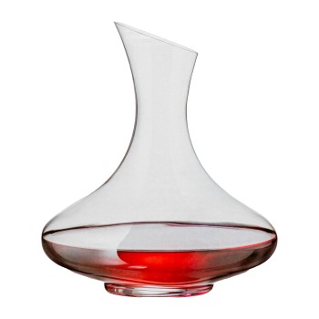 Bohemian Crystal Wine Decanter - 1,5l- Ø22x23cm