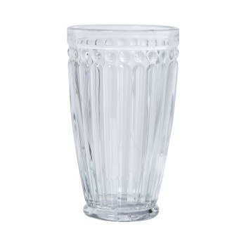 Grands Verres En Verre Transparent - 400ml Ø9x15cm, Apto Lavavajillas