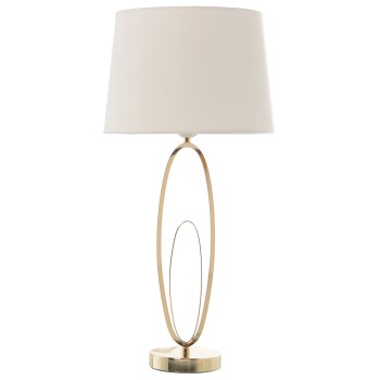Golden Metal Table Lamp + 92227