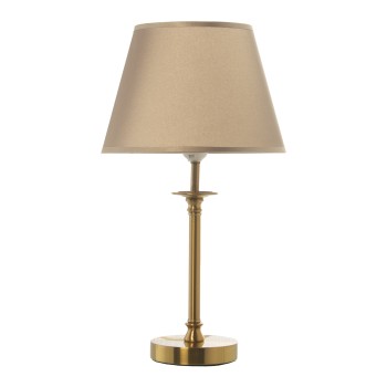 Lámpara Sobremesa Metal Color Bronce+92238 _ø25x45cm