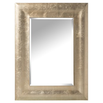 Champagne Wodden Mirror- _60x2x80cm, Madera: Dm