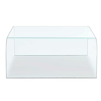 Mesa De Centro Cristal 12mm Grosor _110x60x41cm