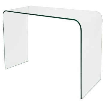 Mesa Entrada Cristal 12mm Grosor _91x33x75,5cm
