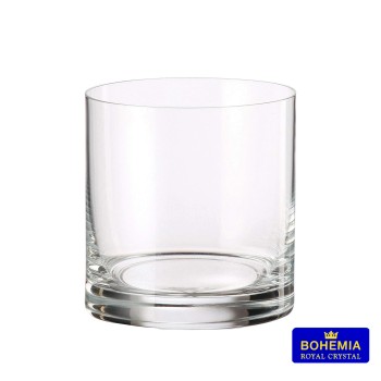 S/6 Bicchieri Whisky Piccoli Cristallo Di Boemia _ø9x9,5cm